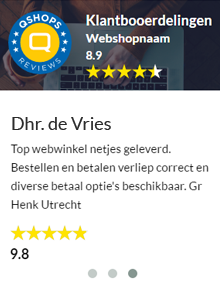 Webwinkel reviews en beoordelingen widget